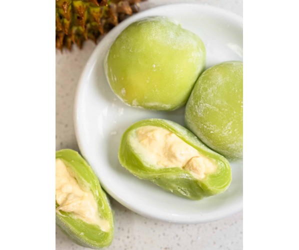 Frozen Pandan Mochi – Durian Filling | 6pcs Box