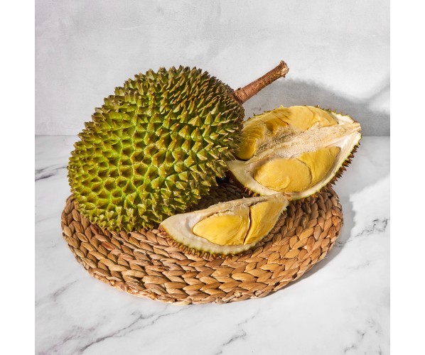 Liquid-Nitrogen Frozen Musang King  Whole Durian with Shell 1.2kg